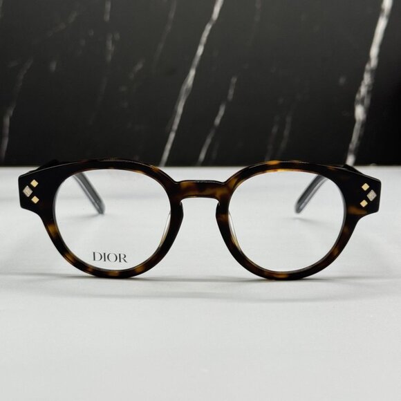 NEW CD DIAMONDO R1I 2000 DIOR EYEGLASSES DARK HAVANA EYEWEAR DIOR - Picture 4 of 12